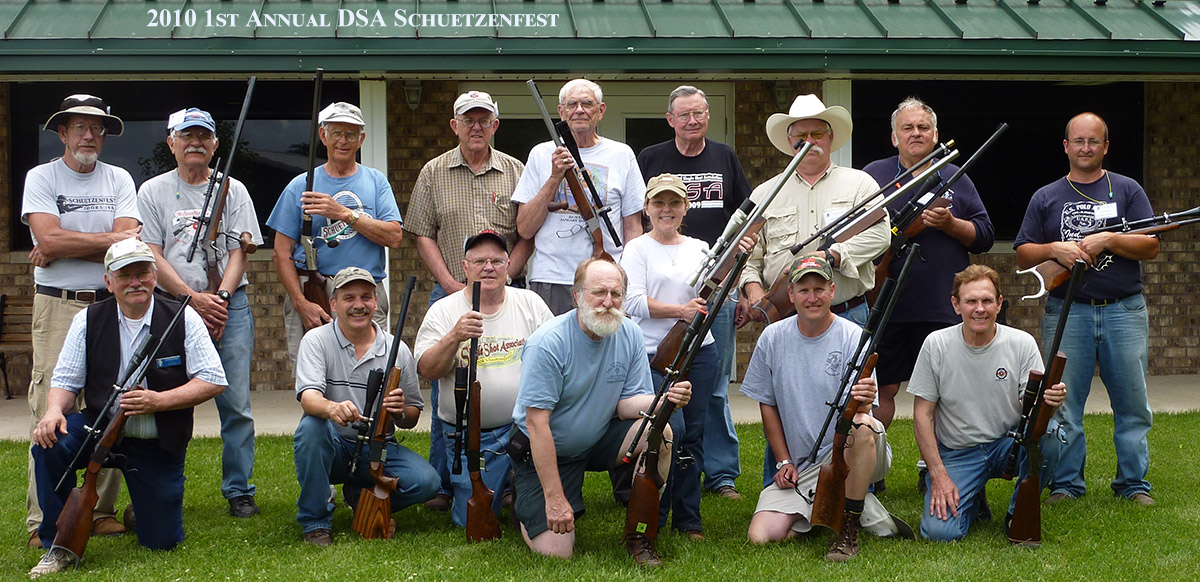 Photo of participants in the 2010 Schuetzenfest