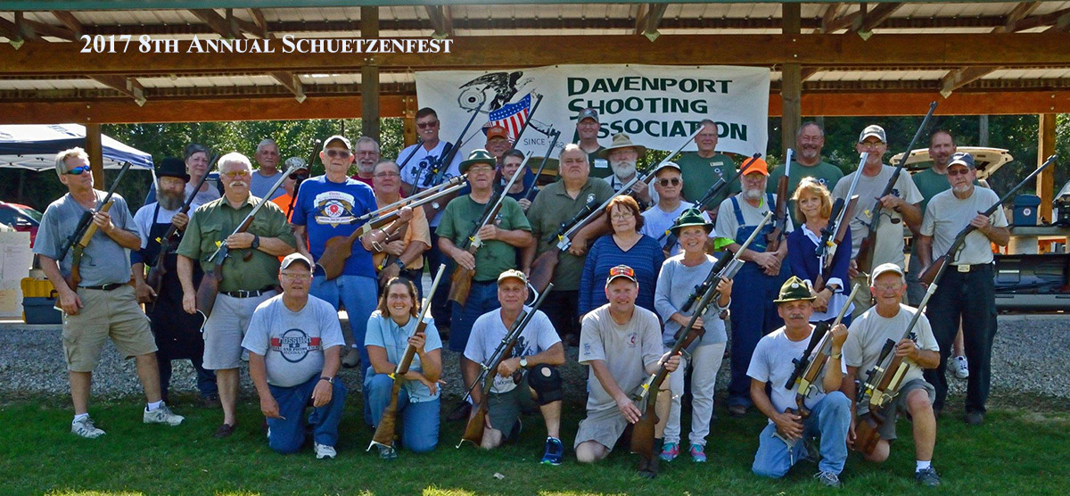 Photo of participants in the 2017 Schuetzenfest
