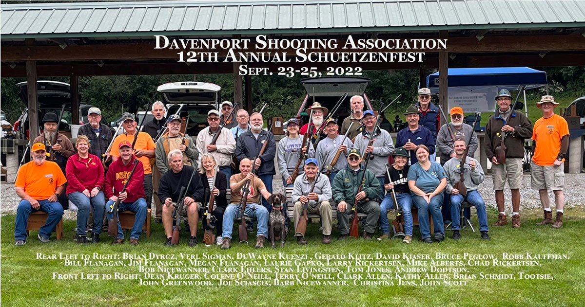 Photo of participants in the 2022 Schuetzenfest